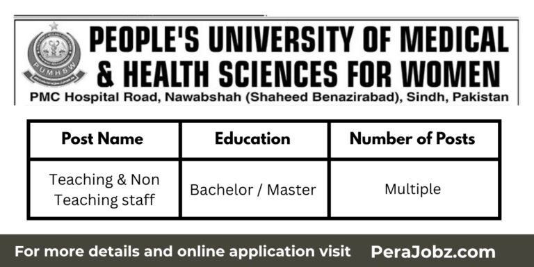 People University of Medical Jobs 2025