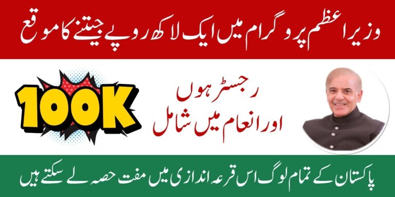 Win 100,000 PKR in PM Youth Program Jobs
